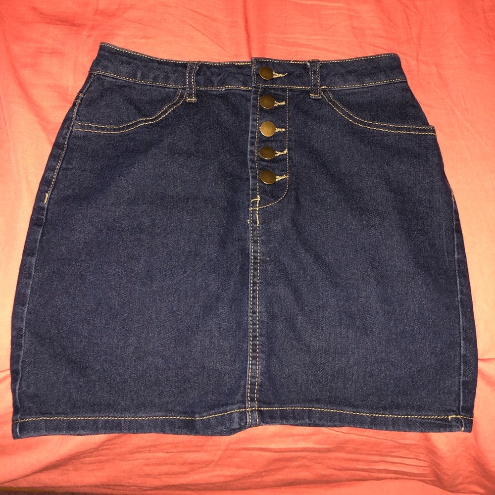 Jean skirt